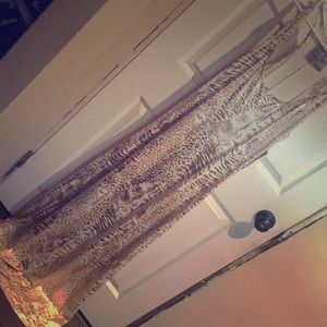 Gorgeous ivory long dress